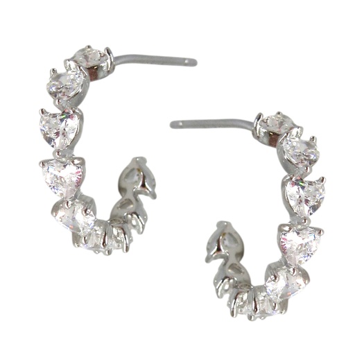 [2100601230863] SILVER 925 EARRINGS 1.2G