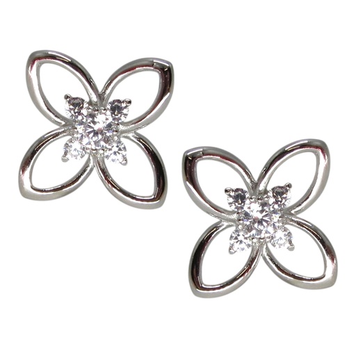 [2100601230870] SILVER 925 EARRINGS 1G