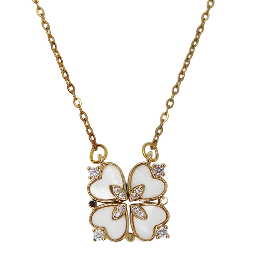 [2110701241225] GOLD PLATED NECKLACE