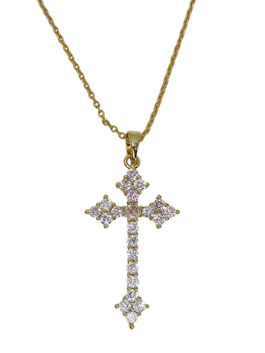 [2110701247838] 14K GOLD PLATED NECKLACE