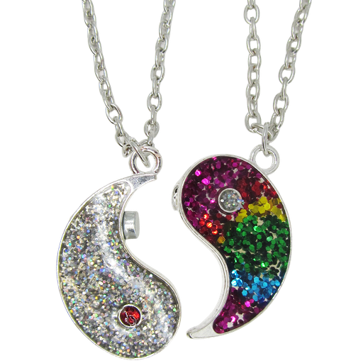 [2110301253437] BEST FRIENDS NECKLACE