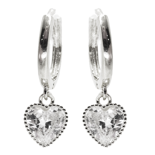 [2100701264003] RHODIUM PLATED EARRINGS