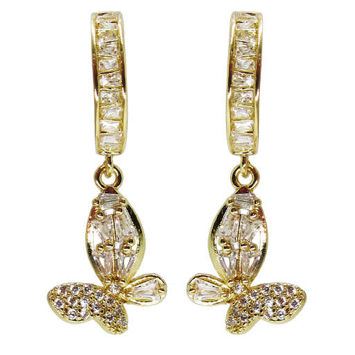 [2100701265581] GOLD PLATED EARRINGS