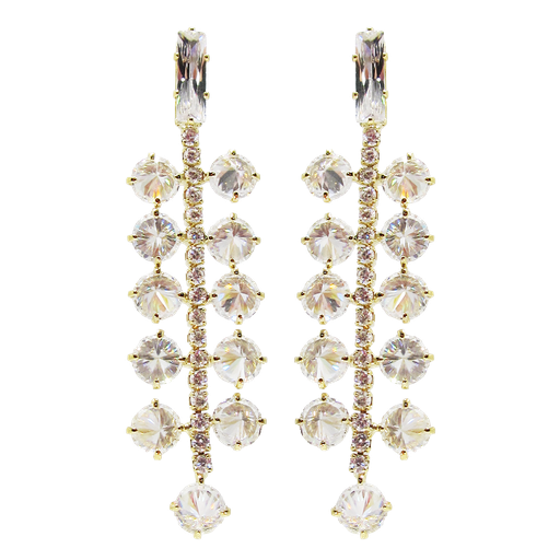 [2100701265635] GOLD PLATED EARRINGS