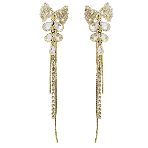 [2100701265642] GOLD PLATED EARRINGS
