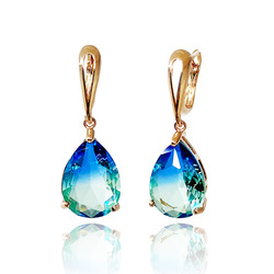 [2100401075718] 18K GOLD PLATED EARRINGS
