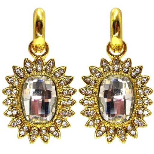 [210040110076] 18K GOLD PLATED EARRINGS   