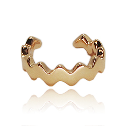 [2100401168946] 18K KULLAGA KAETUD KÕRVA CUFF