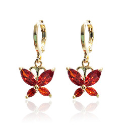 [2100700047720] 18K GOLD PLATED EARRINGS
