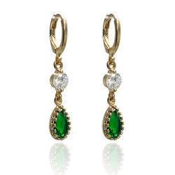 [2100700078106] 18K GOLD PLATED EARRINGS