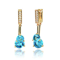 [2100700080604] 18K GOLD PLATED EARRINGS