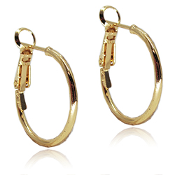 [2100700190112] 18K GOLD PLATED EARRINGS