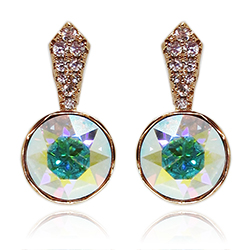 [2100700192710] 18K GOLD PLATED EARRINGS