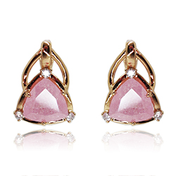 [2100700193878] 18K GOLD PLATED EARRINGS