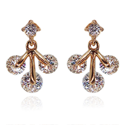 [210070019455] 18K GOLD PLATED EARRINGS