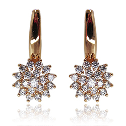 [2100700196848] 18K GOLD PLATED EARRINGS