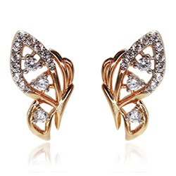 [2100700197142] 18K GOLD PLATED EARRINGS