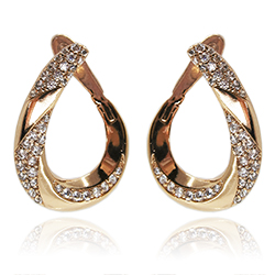 [2100700197388] 18K GOLD PLATED EARRINGS