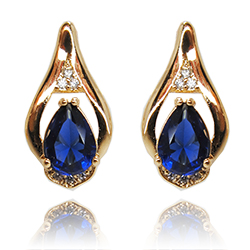 [2100700198682] 18K GOLD PLATED EARRINGS