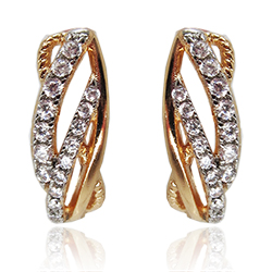 [2100700200170] 18K GOLD PLATED EARRINGS