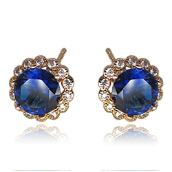 [210070020055] 18K GOLD PLATED EARRINGS  