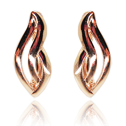 [210070020109] 18K GOLD PLATED EARRINGS   