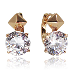 [210070020192] 18K GOLD PLATED EARRINGS    