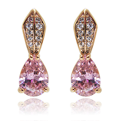 [2100700203454] 18K GOLD PLATED EARRINGS     