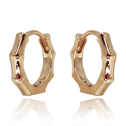 [2100700204130] 18K GOLD PLATED EARRINGS    