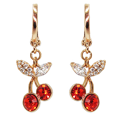 [2100700235202] 18K GOLD PLATED EARRINGS