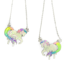 [2110100637438] BEST FRIENDS NECKLACE "UNICORN"           