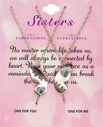 [2110300046580] BEST FRIENDS NECKLACES      