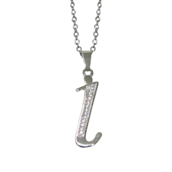 [2110700010990] 18K WHITE GOLD PLATED NECKLACE